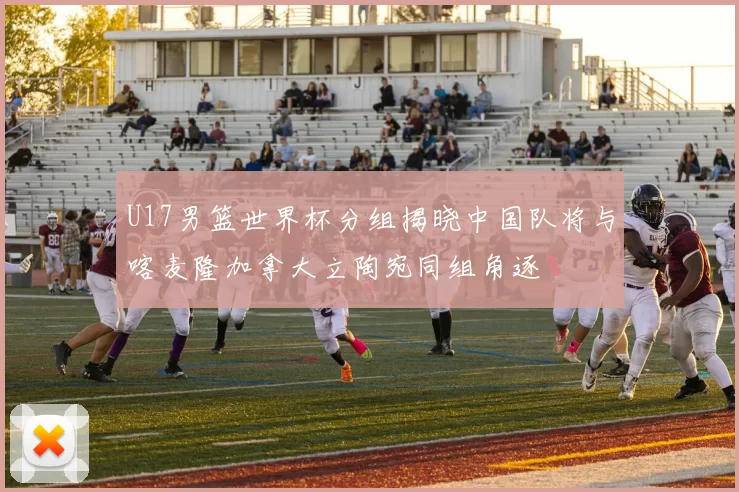 U17男篮世界杯分组揭晓中国队将与喀麦隆加拿大立陶宛同组角逐